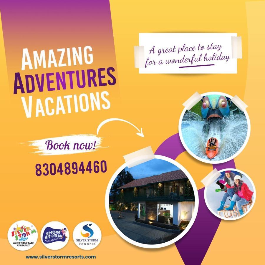 Silver Storm Resort Athirappilly Esterno foto